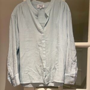 Chloé Stora Light Blue Blouse